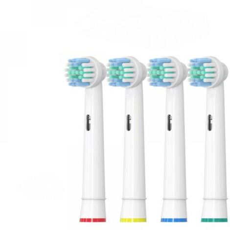 Cabezales de repuesto para cepillo de dientes eléctrico, compatibles con cabezales de repuesto de cerdas suaves Oral-B, paquete de 32 (1/2)