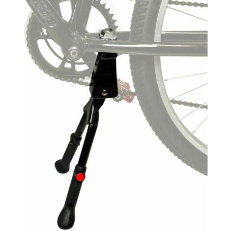 Soporte para bicicleta con pata de cabra y bípode para pata de cabra doble de 26, 27, 28 y 29 pulgadas