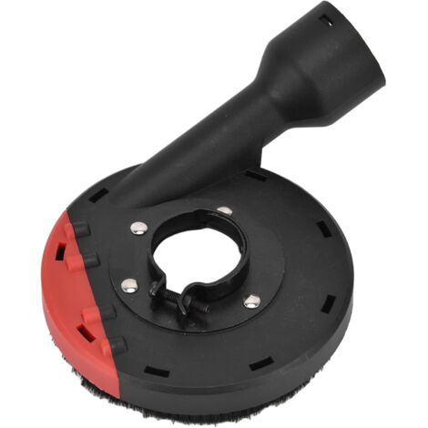 Campana extractora de polvo para amoladoras angulares, compatible con la mayoría de las amoladoras angulares de 4,5 pulgadas/4,5 pulgadas/5 pulgadas (disco de 4,5 pulgadas/5 pulgadas). (1/4)