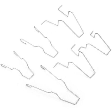 Clip de retención de faros QiMeiTech, 6 piezas de acero para faros delanteros, luz de cruce, bombillas, kit completo de 5 piezas para H1/H3/H4/H7 (1/4)