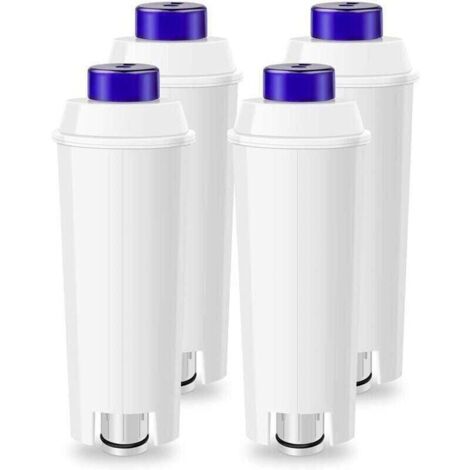 4 filtros de café DLSC002 compatibles con cafeteras DeLonghi serie DLSC002. Cartuchos de filtro de agua para DeLonghi. Suaviza el agua. (1/4)