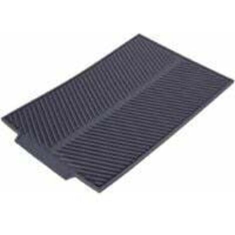 Alfombrilla para secar platos ABCRITAL, accesorio de cocina resistente al calor, gris