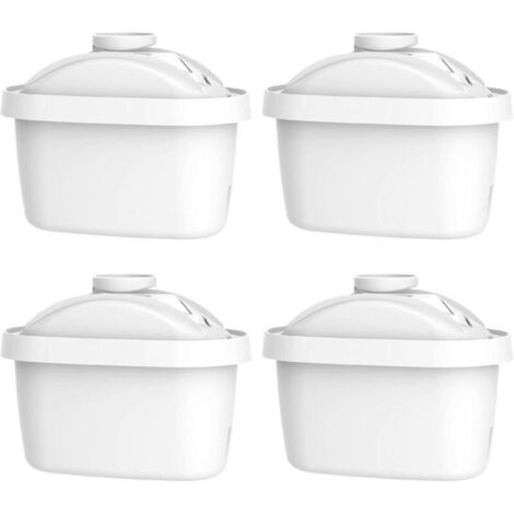 Filtro de repuesto para Brita® Maxtra+® Plus, cartucho de filtro de agua todo en uno Maxtra Pro®, compatible con jarra filtrante Brita® Marella®, certificado por TÜV SÜD y NSF (4 unidades) (1/4)
