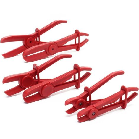 Cortador de mangueras Wiltec - Juego de 6 piezas en 3 tamaños (160 mm, 190 mm y 260 mm) - Para mangueras con diámetros de 12,7 mm (1/2") a 19 mm (3/4") - Cortador de manguera de refrigeración (1/4)