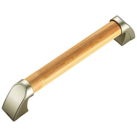 Barra de apoyo de madera para baño, impermeable, antideslizante, barras de seguridad para escaleras y pasillos, 34cm
