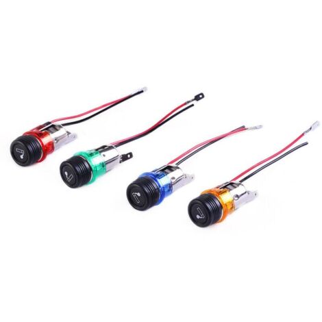 DOLASO 12V Universal Auto-Zigarettenanzünder mit LED-Light (1/3)