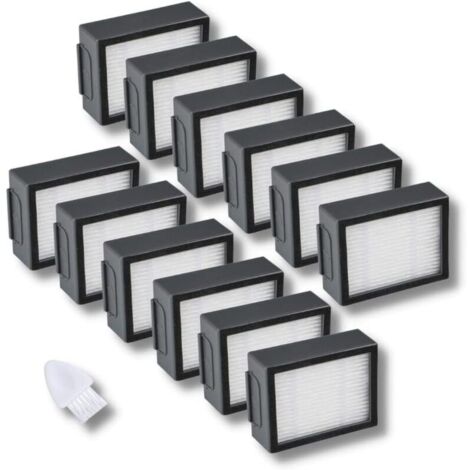 Paquete de 12 filtros de repuesto para iRobot Roomba i y e i1 i3 i4 i6 i7 i8 e5 e6+ J7 (no para J7+) Piezas de repuesto para aspiradoras Accesorios (1/4)