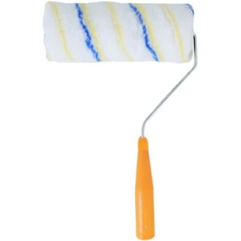 Rodillo de pintura con mango - 25x13,5x6 cm - para proyectos de pintura, uso doméstico, todo tipo de pintura (1/4)