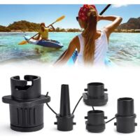 Adaptador de bomba SUP para botes inflables, adaptador de válvula para bomba de kite/Boston, bomba de aire estándar, adaptador de válvula multifuncional