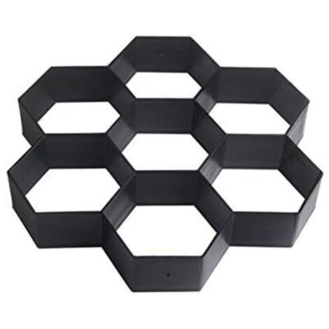YMYNY Betonpflastersteinform, 29 x 29 cm, für Wege, Terrassen, Auffahrten, Terrassen, Gärten, DIY-Steinstraßenform
