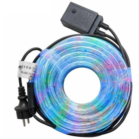 YMYNY 15 m Weihnachts-LED-Lichterschlauch mit 8 Funktionen für den Außenbereich – Mehrfarbig (1/4)