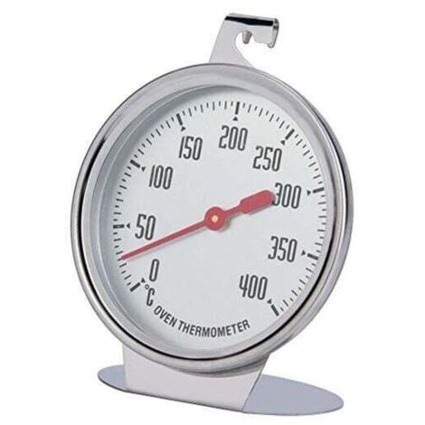 YMYNY Ofenthermometer, Temperaturanzeige, sofort ablesbares Thermometer, Edelstahlsonde, Haltezifferblatt, großes Kaliber, Backzubehör für die Küche (1/4)
