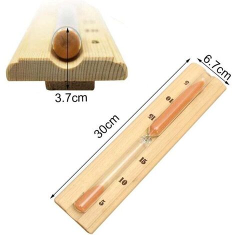 Qcwwy Saunauhr Aus Holz – 23 Cm Durchmesser, Großes Zifferblatt, Für Saunaraum, Wohnzimmer, Schlafzimmer, Dekorativ Qcwwy Saunauhr Aus Holz – 23 Cm Durchmesser, Großes Zifferblatt, Für Saunaraum, Wohnzimmer, Schlafzimmer, Dekorativ