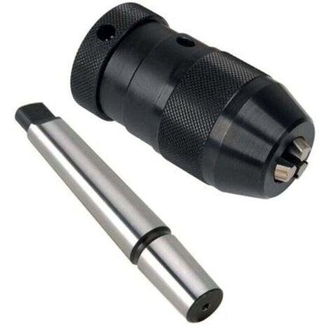 YMYNY Selbstspannendes Bohrfutter für Säulenbohrmaschine 3-16 mm, Zubehör B16 + Mt2 -