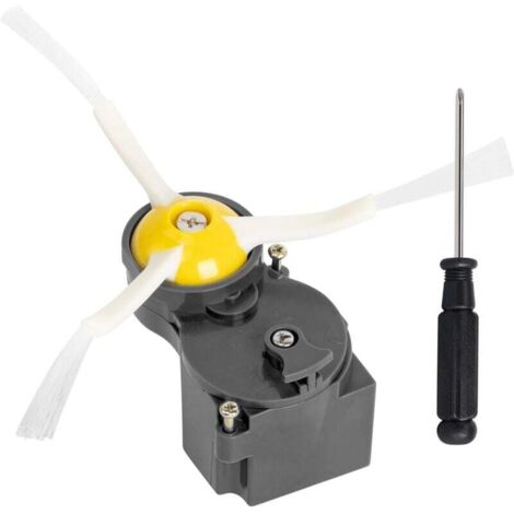 Verbesserter Seitenbürstenmotor für iRobot Roomba 500/600/700/800 870 880 760 770 780 500 600 700 595 Serie, Grau (1/4)