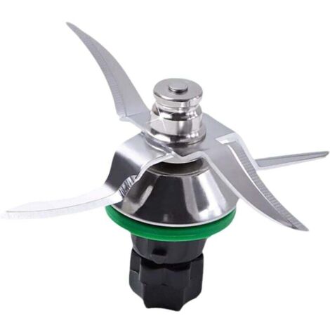 Messer für Vorwerk Thermomix TM5 und TM6, Ersatz-Mixermesser aus Edelstahl, Schnellreinigungs-Teigmesser