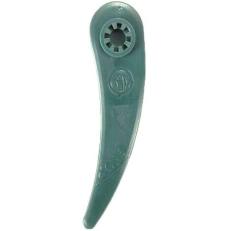 Bosch Art ART23-18Li 24-teiliger Ersatzmessersatz aus Kunststoff für Rasenmäher ART 26-18Li – 84 x 23 x 1 mm