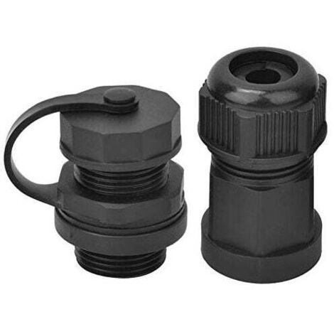IP67 wasserdichter RJ45-Buchsenstecker, CAT5/6-Netzwerkkabelanschluss, Verlängerungskabelanschluss (Kern + 1 Gehäuse) (1/4)