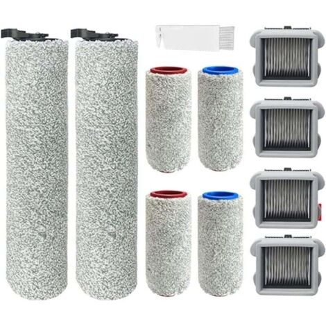 Staubsaugerteile, die mit dem DYAD U10 Zubehör kompatibel sind, das mit dem Xiaomi WD1S1A Saugroboter kompatibel ist: Walzenbodenbürste, waschbarer HEPA-Filter. (1/4)