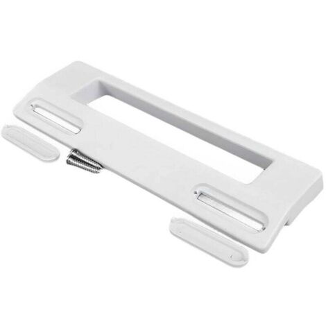 Universeller weißer Kühlschranktürgriff, 185 x 60 mm (einstellbarer Winkel, maximal 170 mm - minimal ca. 90 mm) (1/4)