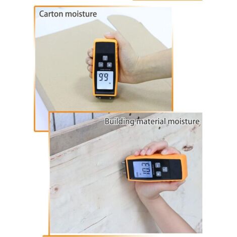 R&D MT68 Digital Wood Moisture Meter LCD Alarm Humidity Tester Pinless Detect R&D MT68 Digital Wood Moisture Meter LCD Alarm Humidity Tester Pinless Detect