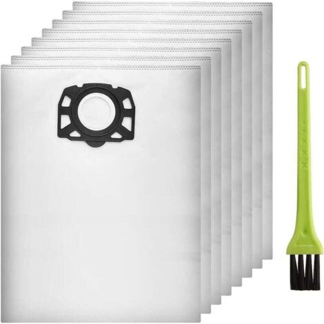 8er-Pack Filterbeutel für Kärcher WD5, WD4, WD6, MV4, MV5, MV6 Staubsauger (Ersatzfilter 2.863-006.0) (1/4)