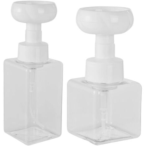 Seifenspender mit 2 Blüten, leere 250-ml-/450-ml-Schaumflasche, leere Behälter (1/4)