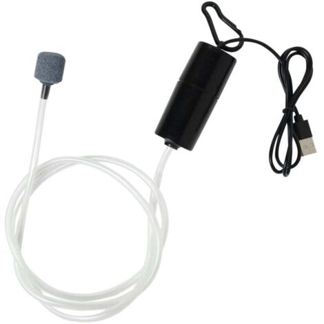 Mini-Aquarium-Luftpumpe, Aquarium-Sauerstoffpumpe, energiesparende 1-W-Sauerstoffpumpe