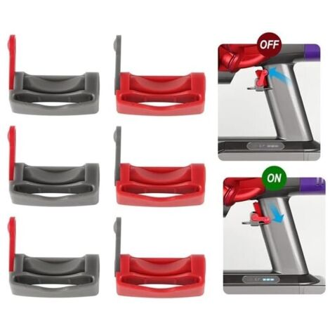 Passend für Dyson V7, V8, V10 und V11 Staubsaugerzubehör, Verriegelungsknopf, Befestigungsschlaufe (1/4)