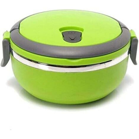 Runde isolierte Lunchboxen, Thermobehälter, beheizbare Lunchboxen, auslaufsichere Lebensmittelbehälter