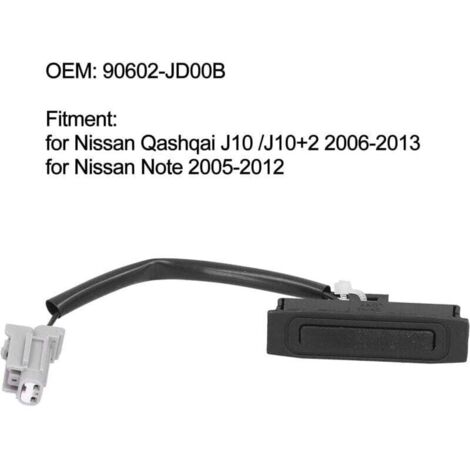 Heckklappenentriegelungsschalter, Ersatzteil für Nissan Qashqai/Note (1/4)