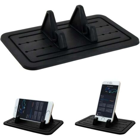 Silikon-Autohalterung für Mobiltelefone, rutschfeste Kfz-Handyhalterung, Armaturenbretthalterung, kompatibel mit allen Smartphones (1/4)