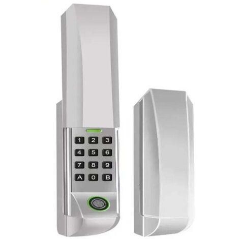 Lift-Master 877MAX 315/390 MHz Drahtloses Garagentorschloss mit Fingerabdruck