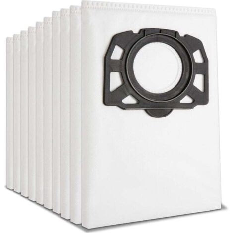 Packung mit 10 Staubsaugerbeuteln für Kärcher 2.863-006.0, Staubsaugerbeutel für Kärcher WD4 WD5 WD6 WD5P WD6P Premium MV4 MV5 MV6 Staubsauger (1/4)