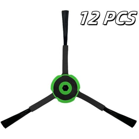 Packung mit 12 Seitenbürsten für iRobot Roomba Serie I (i1+, i2+, i3+, i4+, i6+, i7+, i8+) und J (j5+, j6+, j7+, j8+, j9+). (1/4)