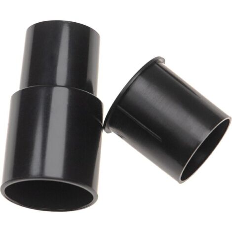 2x Staubsaugeradapter für Staubsaugerdüse, Saugrohr/Griff mit 32- und 35-mm-Anschluss – schwarz, Kunststoff (1/4)