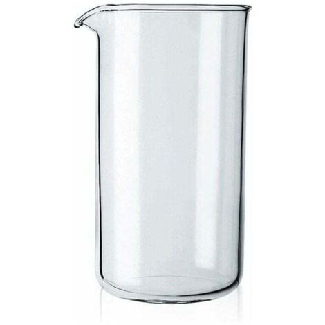 Ersatzglas für French-Press-Kaffeebereiter, 350 ml (3 Tassen, 0,35 l, 12 oz) – Klar, Kompatibilität prüfen