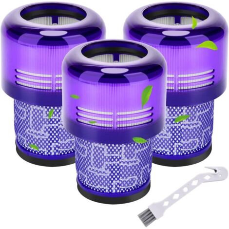 3er-Pack waschbare Filter für Dyson Akku-Staubsauger V11, V15, SV14, SV17 und SV22 – Ersatz für die Modelle Absolute, Animal, Extra, Pro, Detect und Torque Drive (1/4)