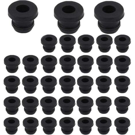 Dometic Packung mit 36 rostfarbenen Gummifüßen für Topfstützen mit 5-mm-Stangen (1/4)