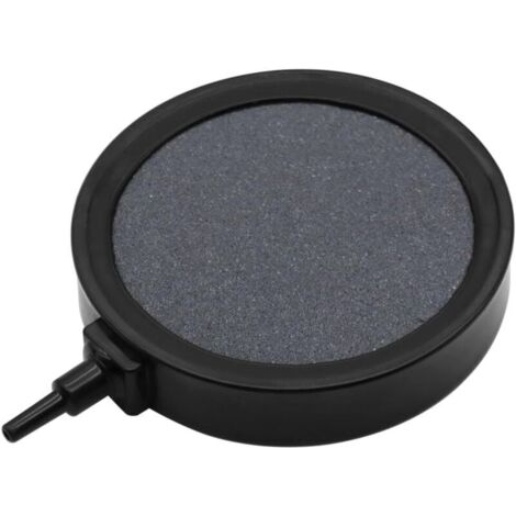 10 cm Aquarium-Luftpumpe, Aquarium-Luftdiffusor, Aquarium-Ausströmerstein mit angeschlossenem 4 mm/8 mm Schlauch für Aquarien, Aquakultur, Teiche (1/4)