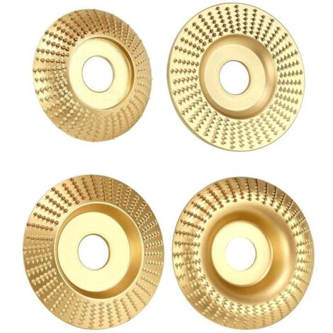4-teilige Holzschleifscheibe, Holzschleifscheibe, 22,2 mm Innendurchmesser für Winkelschleifer (1/4)