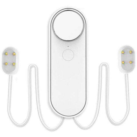 Tuya Smart Alarm WLAN-Wasserleck- und Wasserstandsmelder, 2-in-1, mit App-Alarm, hoher Lautstärke, zwei Sensorschnittstellen, Detektionslinie, für Aquarien, Fischbecken und Schwimmbecken