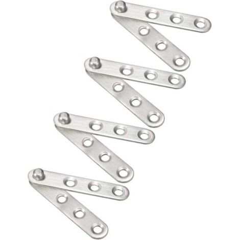 Stück Edelstahl-Drehscharniere für Türen, 360 Grad drehbar, 60 mm x 11 mm