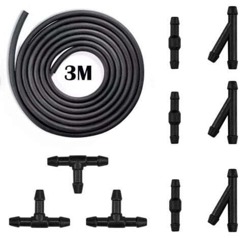 3M Scheibenwaschschlauch-Set – Wischerdüse, Waschschlauch mit Schlauchverbinder, 9-teilig (1/4)