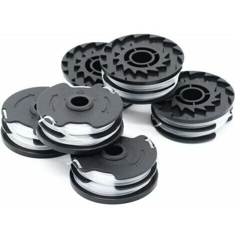 Ersatzspule für Lidl Parkside Akku-Rasenmäher (PRTA 20-LI, PRT 550, PRT 300) – 1,6 mm, 2 x 4 m, 6er-Pack (1/4)