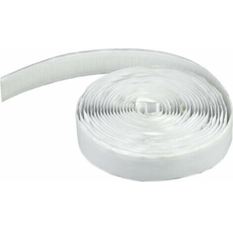 Selbstklebendes Hakenband für Moskitonetze - Hakenband - (5 m x 20 mm, Weiß) (1/5)