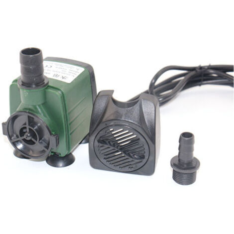 25W 1500L/H AC220-240V Tauchpumpe mit 2 Düsen für Aquarien, Teiche, Gartenbrunnen und Hydrokultursysteme
