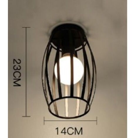 Geometrische Wandleuchte aus Schmiedeeisen für Wohnzimmer, Küche, Dachboden, Esszimmer, Café (Leuchtmittel nicht enthalten), Sandia White Light, E27 (1/5)