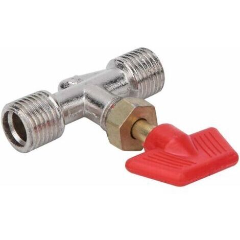 5x Nadelventil 1/4″ – Messing-Kugelhahn Für Luftkompressoren & ölfreie Pumpen, 1/4 Zoll Gewindeanschluss