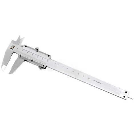 15 cm Messschieber für Lehre und Experimente, Nonius-Skala, Edelstahl, Millimeter 0,02 mm Präzisionsmessschieber (1/4)
